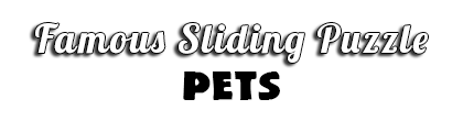famous sliding puzzle pets logo