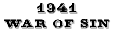 1941 war of sin logo