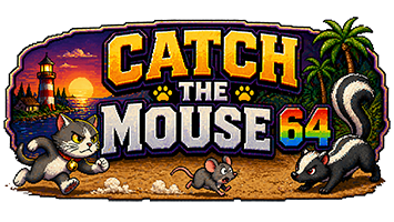catch the mouse 64 logo
