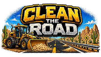 clean the road logo