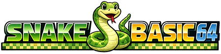 snake basic 64 logo