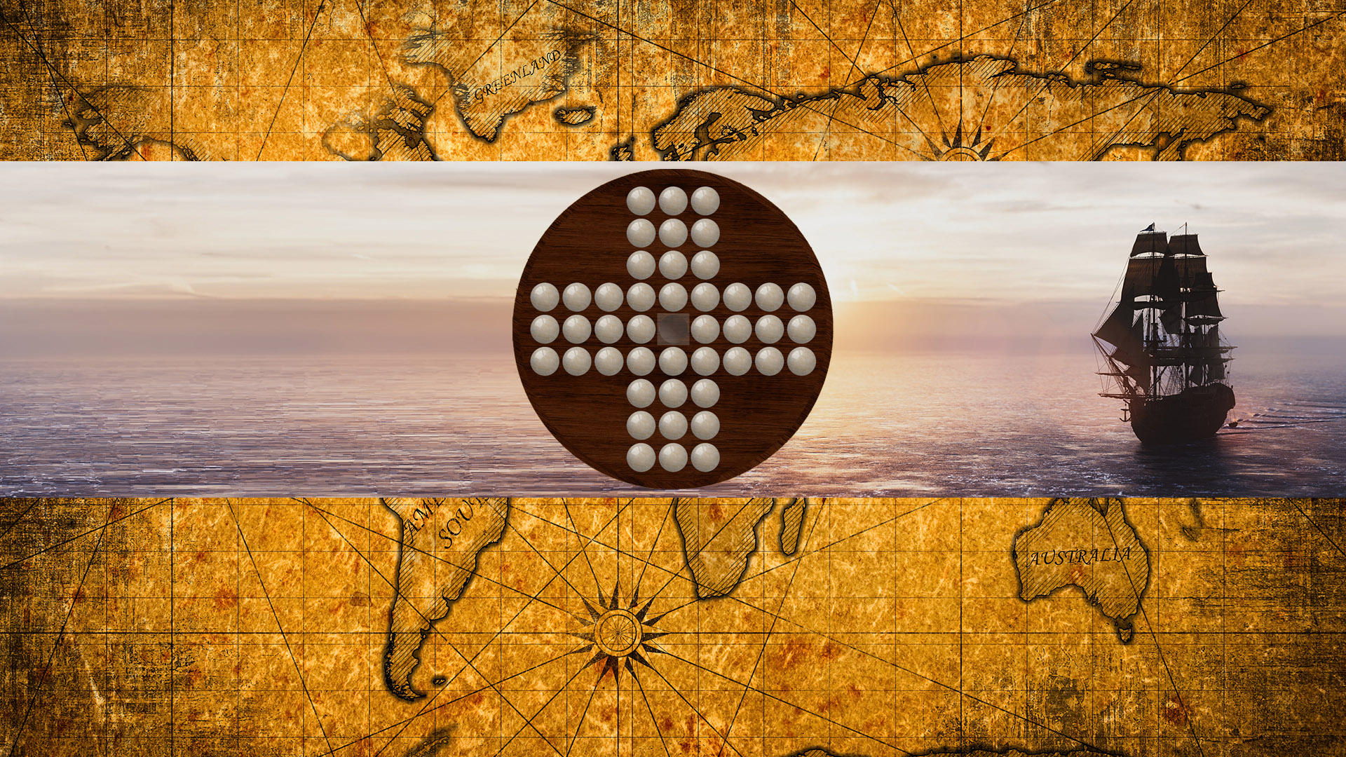 peg solitaire pirates