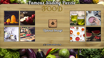 famous sliding puzzle food