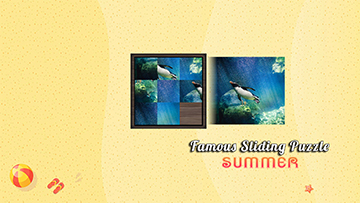 famous sliding puzzle summer